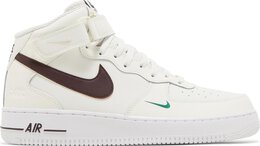 Nike: Коричневые кроссовки  Air Force 1