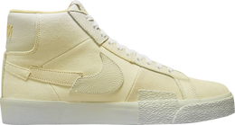 Nike: Жёлтые кроссовки  Blazer Mid Premium