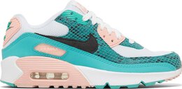 Nike: Зелёные кроссовки  Air Max 90