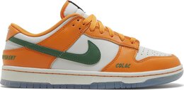 Nike: Оранжевые кроссовки  Dunk Low