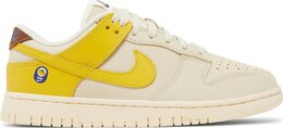 Nike: Бежевые кроссовки  Dunk Low