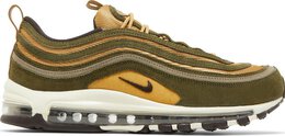 Nike: Зелёные кроссовки  Air Max 97