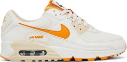 Nike: Светлые кроссовки  Air Max 90 SE