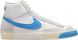 Nike: Голубые кроссовки  Blazer Mid 77