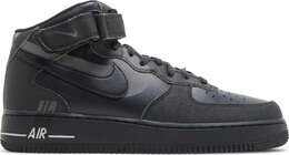 Nike: Чёрные кроссовки  Air Force 1