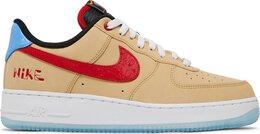 Nike: Коричневые кроссовки  Air Force 1