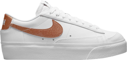 Nike: Белые кроссовки  Blazer Low