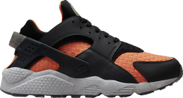 Nike: Чёрные кроссовки  Air Huarache