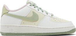 Nike: Зелёные кроссовки  Air Force 1