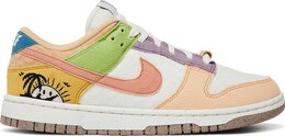 Nike: Белые кроссовки  Dunk Low SE