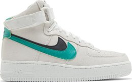 Nike: Зелёные кроссовки  Air Force 1 High