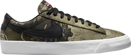 Nike: Зелёные кроссовки  Blazer Low