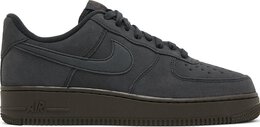 Nike: Тёмные кроссовки  Air Force 1