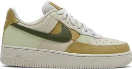 Nike: Зелёные кроссовки  Air Force 1