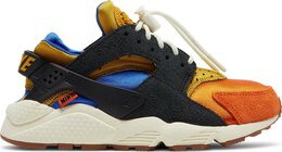 Nike: Оранжевые кроссовки  Air Huarache