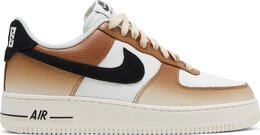 Nike: Коричневые кроссовки  Air Force 1