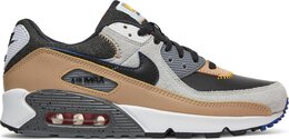 Nike: Серые кроссовки  Air Max 90 SE