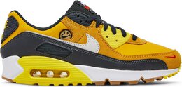 Nike: Жёлтые кроссовки  Air Max 90 SE