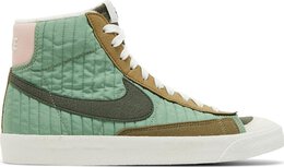 Nike: Зелёные кроссовки  Blazer Mid 77