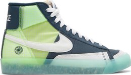 Nike: Синие кроссовки  Blazer Mid 77