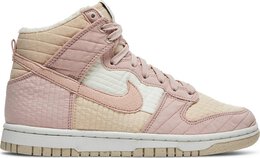 Nike: Розовые кроссовки  Dunk High