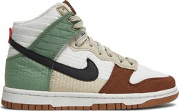 Nike: Белые кроссовки  Dunk High