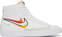 Nike: Оранжевые кроссовки  Blazer Mid 77