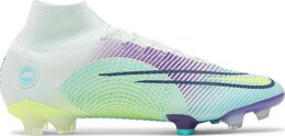 Nike: Зелёные кеды Mercurial