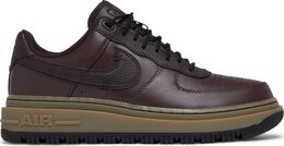 Nike: Коричневые кроссовки  Air Force 1