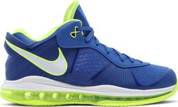 Nike: Синие кроссовки  Lebron 8 V 2 Low