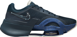 Nike: Синие кроссовки  Air Zoom