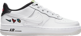 Nike: Белые кроссовки  Air Force 1