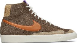 Nike: Тёмные кроссовки  Blazer Mid 77