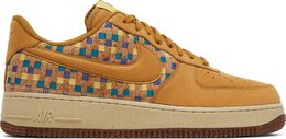 Nike: Коричневые кроссовки  Air Force 1 Low