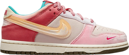 Nike: Розовые кроссовки  Dunk Low