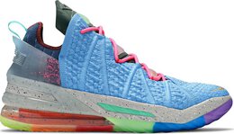 Nike: Многоцветные кроссовки  Lebron 18