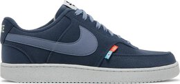 Nike: Голубые кроссовки  Court Vision Low