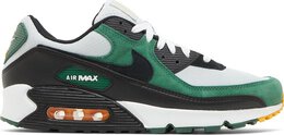 Nike: Зелёные кроссовки  Air Max 90