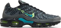 Nike: Серые кроссовки Air Max Plus