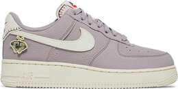 Nike: Фиолетовые кроссовки  Air Force 1