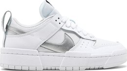 Nike: Белые кроссовки  Dunk Low Disrupt