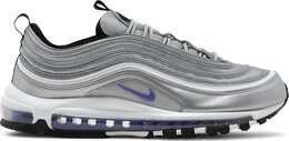 Nike: Серебристые кроссовки  Air Max 97