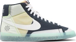 Nike: Синие кроссовки  Blazer Mid 77