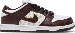 Nike: Коричневые кроссовки  Dunk Low