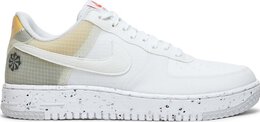 Nike: Белые кроссовки  Air Force 1 Crater