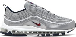 Nike: Серебристые кроссовки  Air Max 97