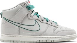 Nike: Зелёные кроссовки  Dunk High SE