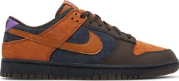 Nike: Коричневые кроссовки  Dunk Low Premium