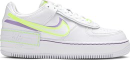 Nike: Белые кроссовки  Air Force 1 Shadow