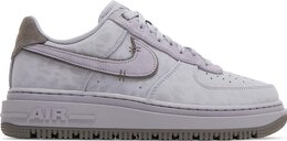 Nike: Фиолетовые кроссовки  Air Force 1